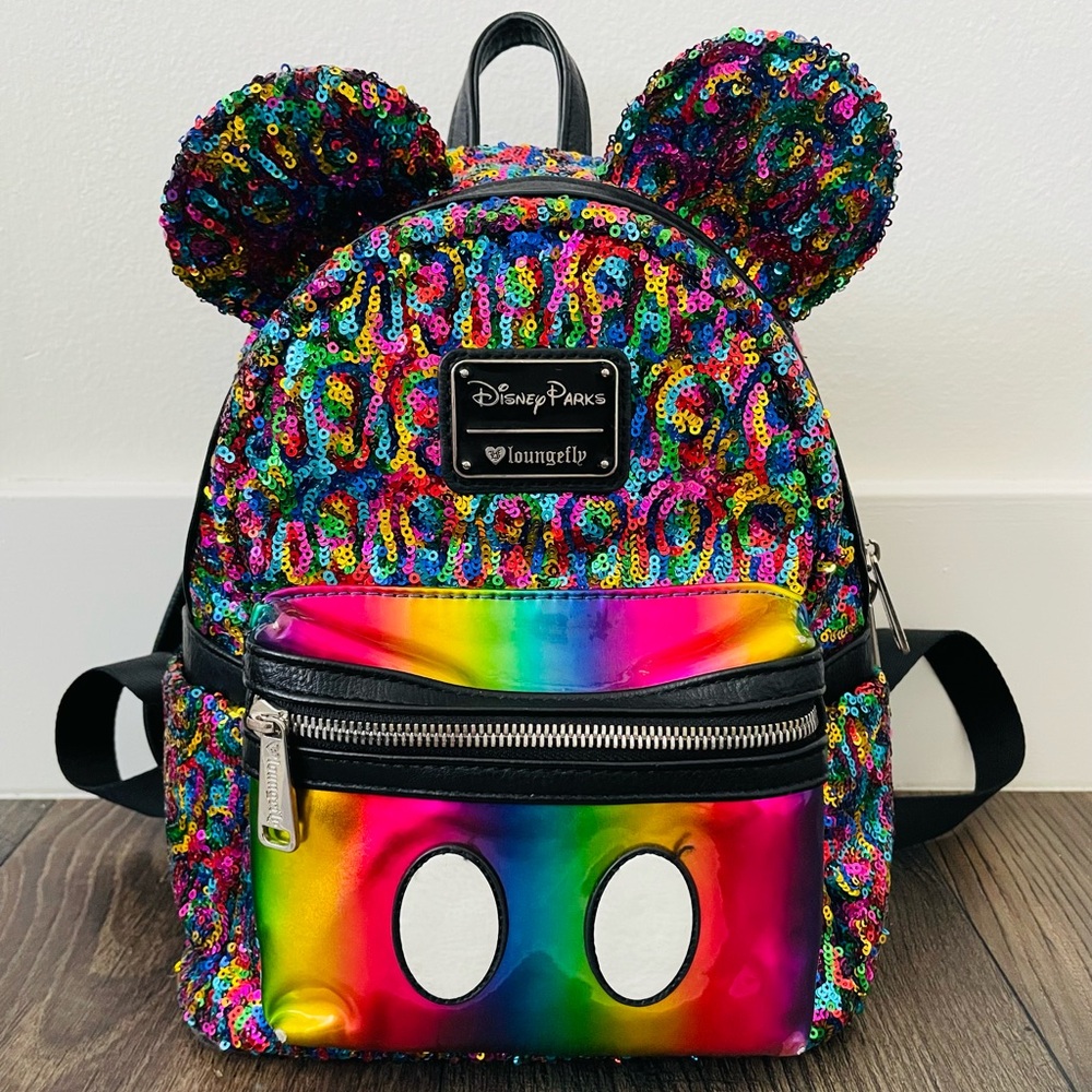 Rainbow Sequin Disney Loungefly